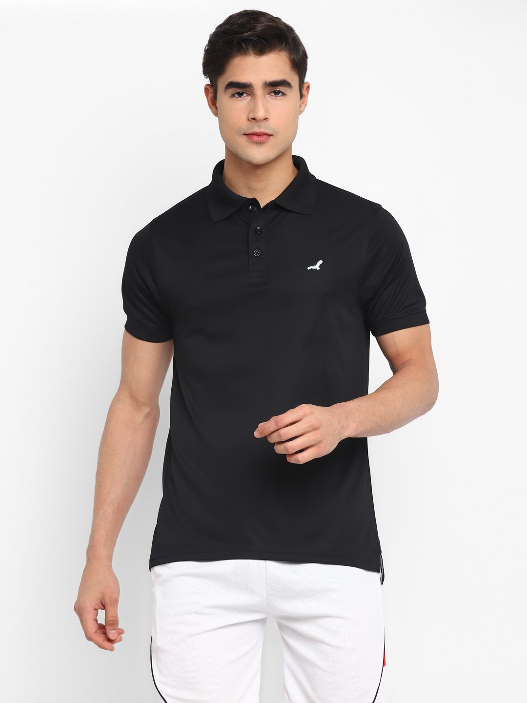 Men's Activewear Half Sleeves Polo Collar T-Shirt