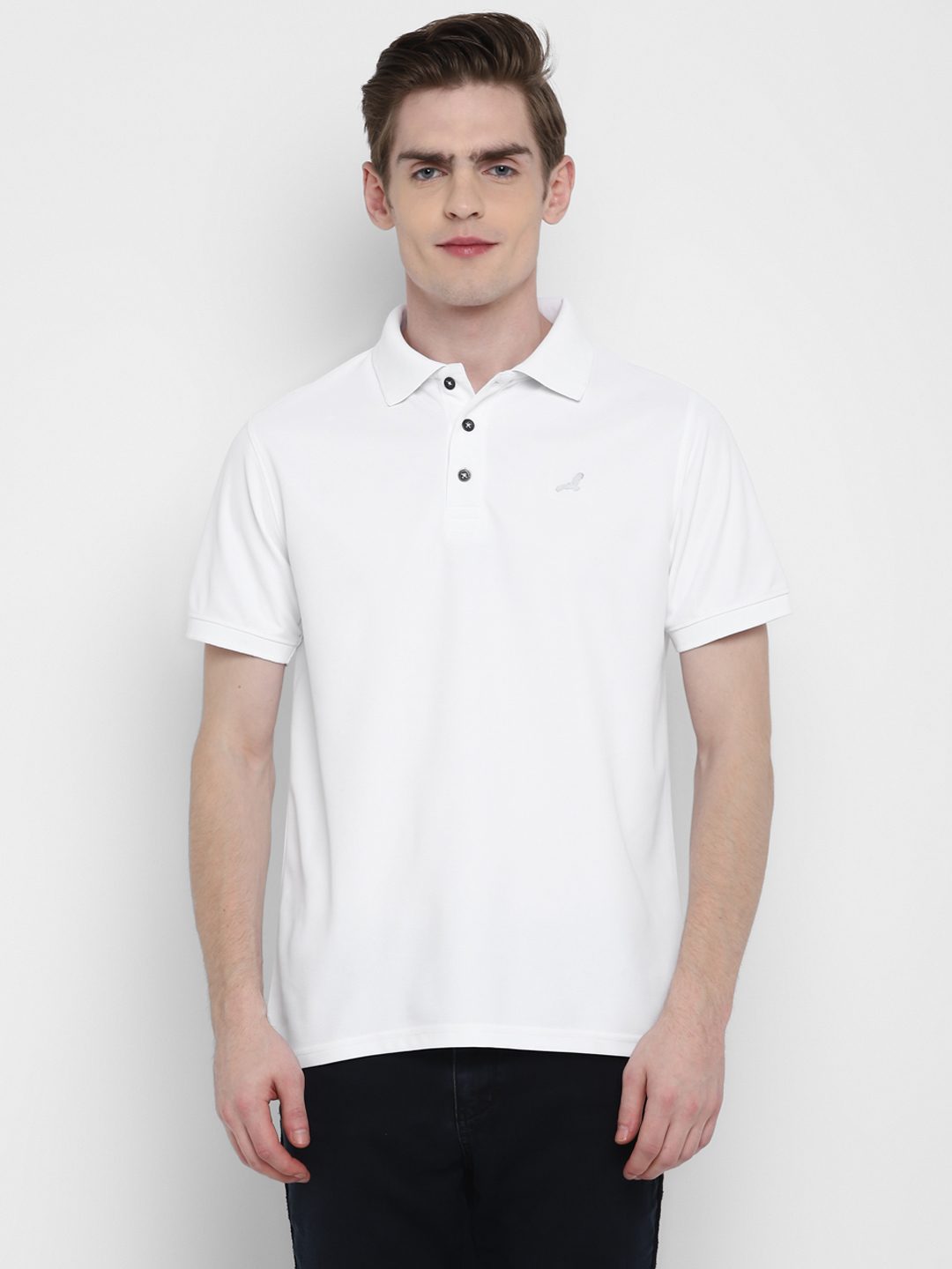 Men's Activewear Honeycomb Kooltex Half Sleeves Polo Collar T-Shirt