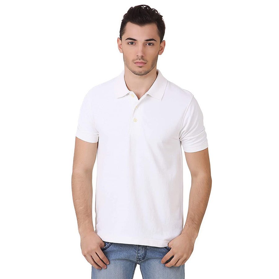 Men's Honeycomb Kooltex Polo Collar T-Shirt