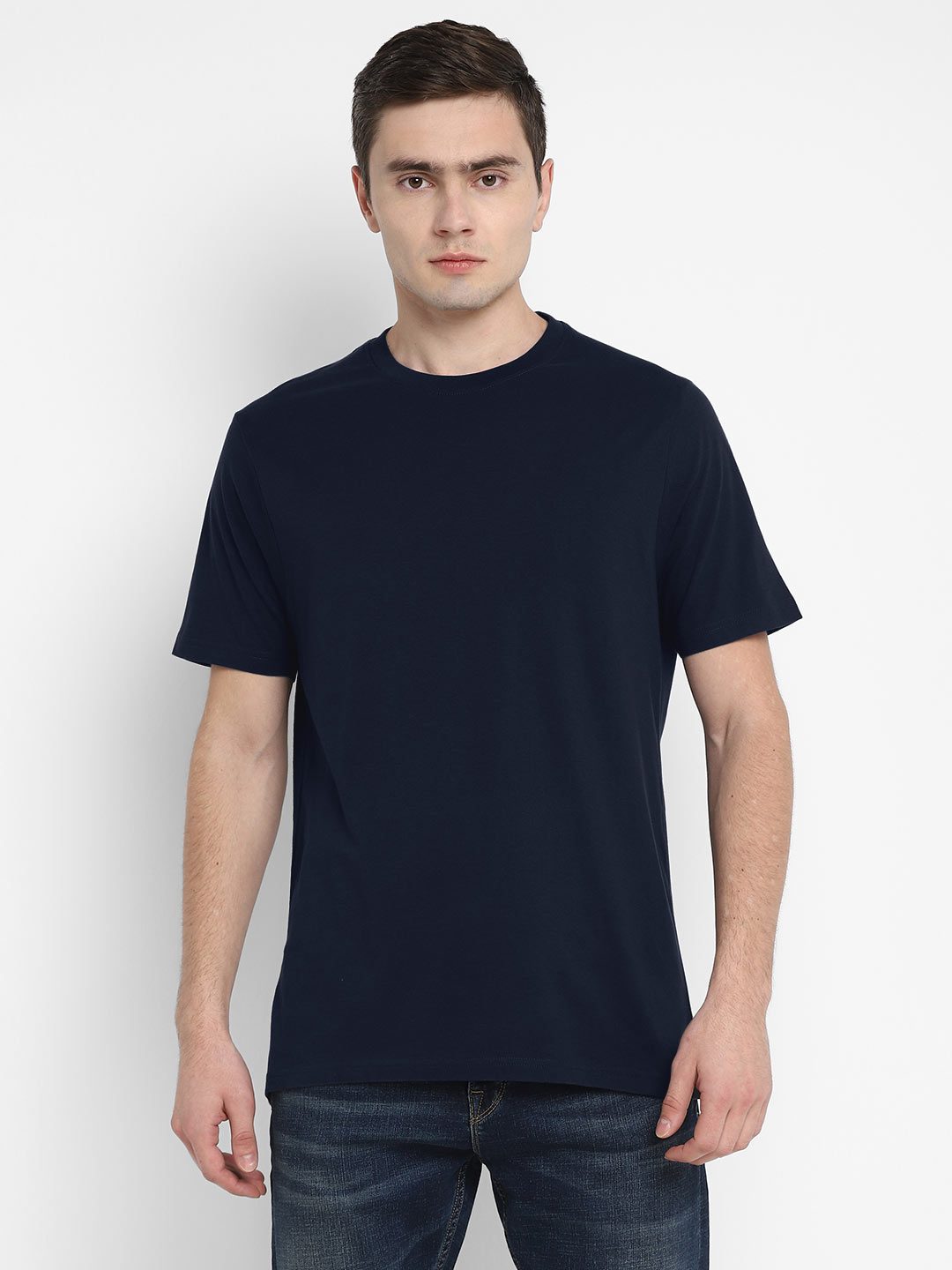 Men's Pima Cotton Jersey Round Neck T-Shirt