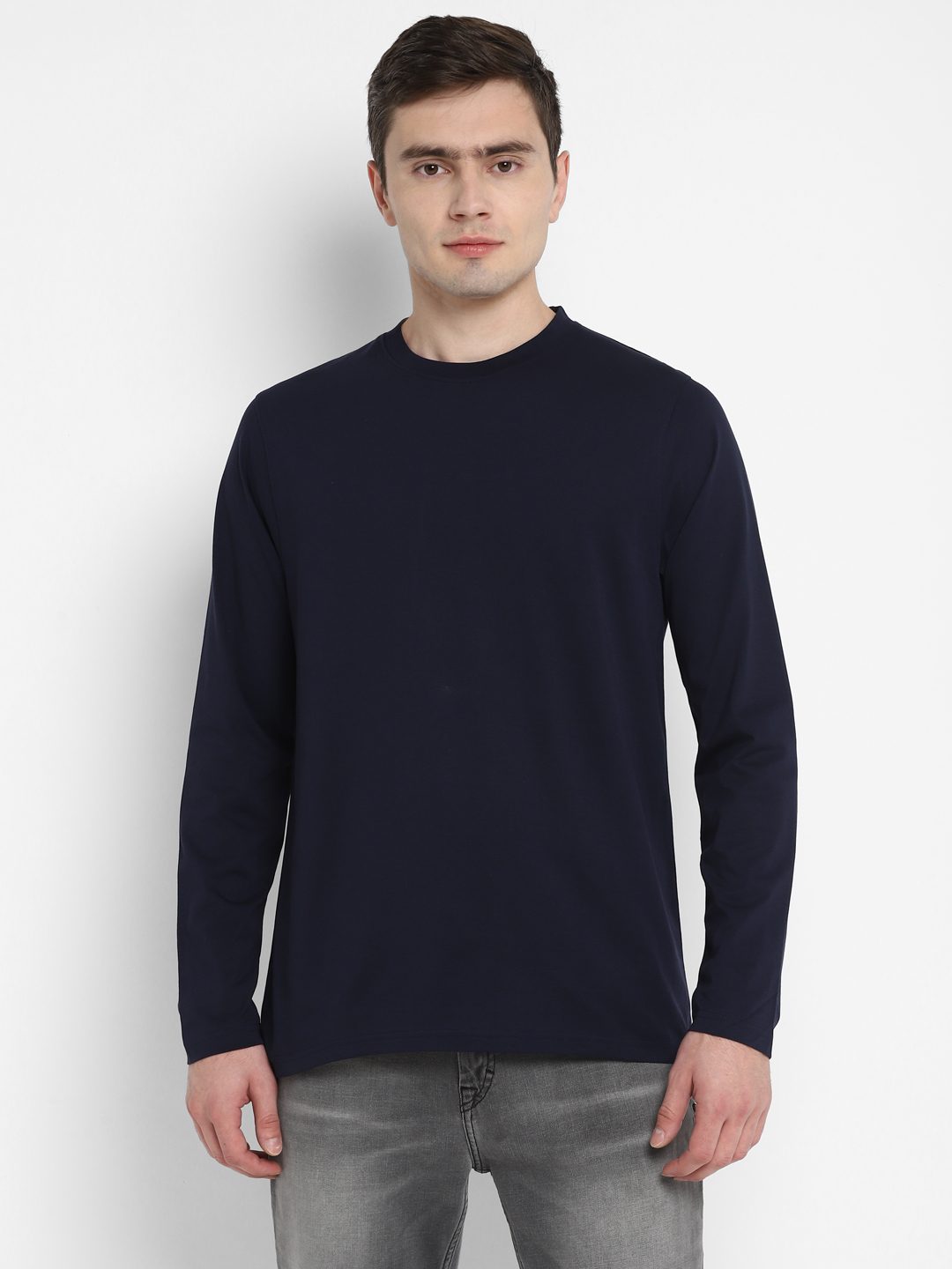 Men's Pima Cotton Pique Polo Collar Full Sleeves T-Shirt