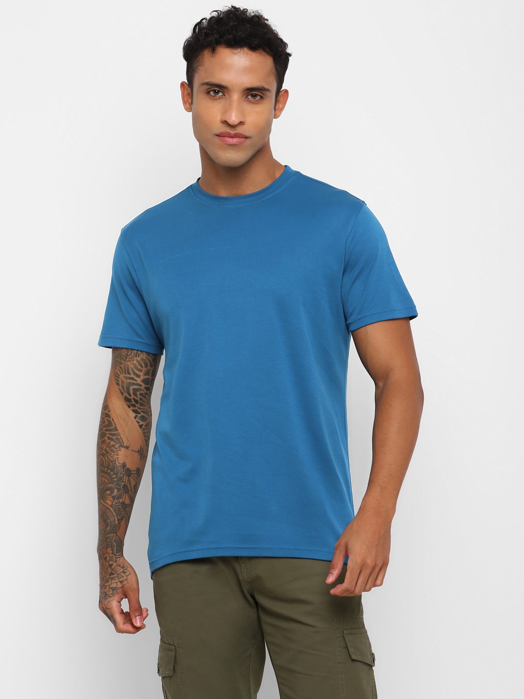 Men's Round Neck Pima Cotton T-Shirt